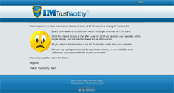 Desktop Screenshot of imtrustworthy.com